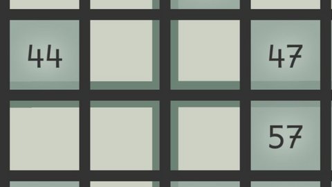 Bildschirmfoto der App Zahlensucher