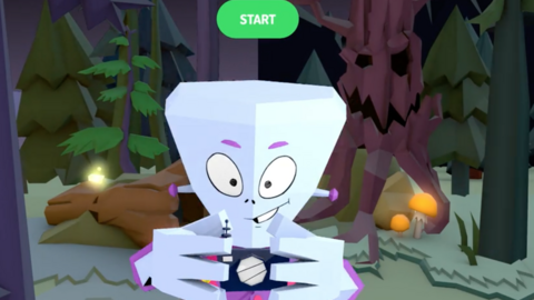 Screenshot eines Beispiels von den Machern von Toontastic